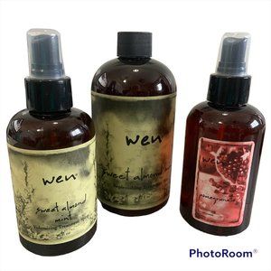 Lot 3 Wen Chaz Dean Hair care products